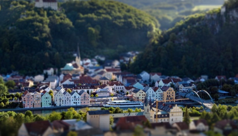 How to look like famous city in tilt-shift photographs