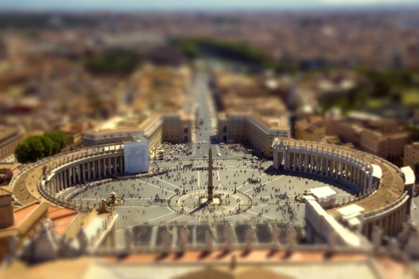 How to look like famous city in tilt-shift photographs