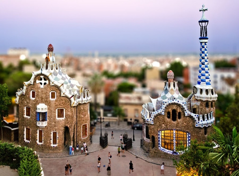 How to look like famous city in tilt-shift photographs