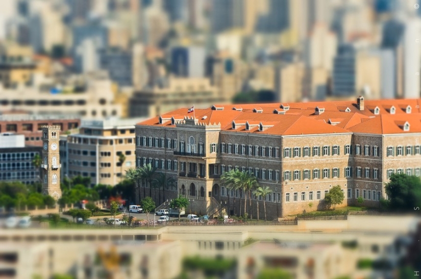 How to look like famous city in tilt-shift photographs