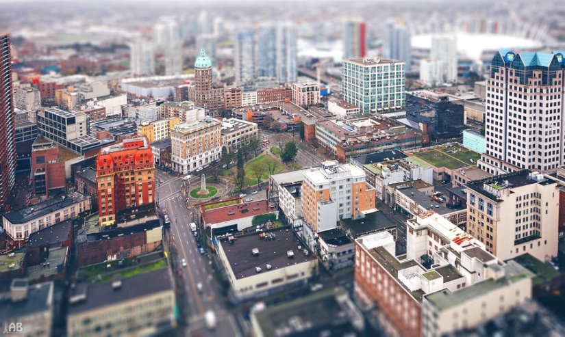 How to look like famous city in tilt-shift photographs