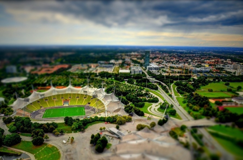 How to look like famous city in tilt-shift photographs