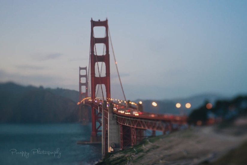 How to look like famous city in tilt-shift photographs