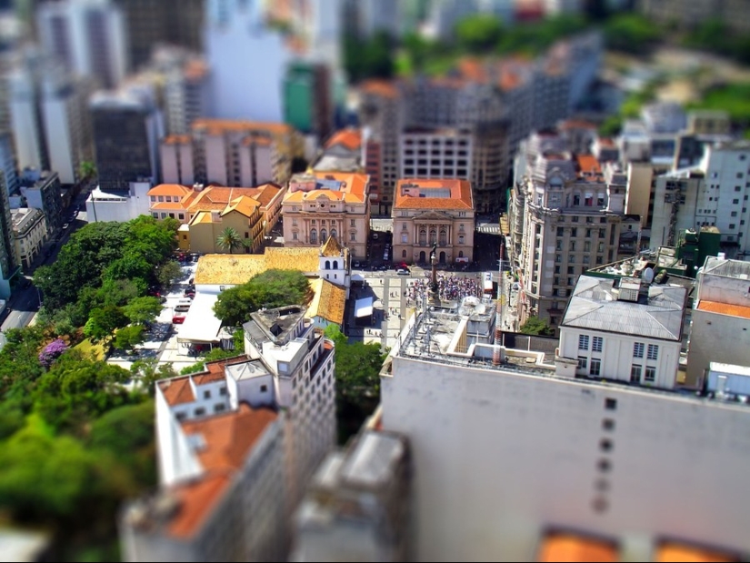 How to look like famous city in tilt-shift photographs