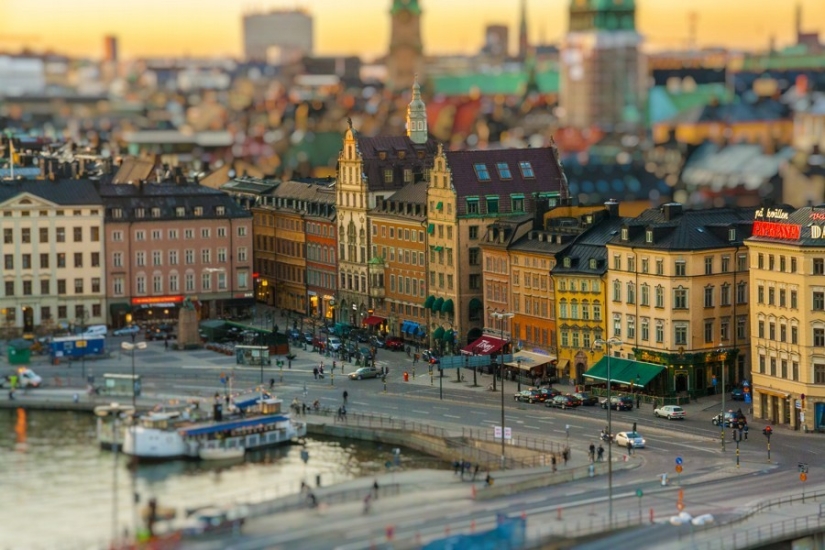 How to look like famous city in tilt-shift photographs