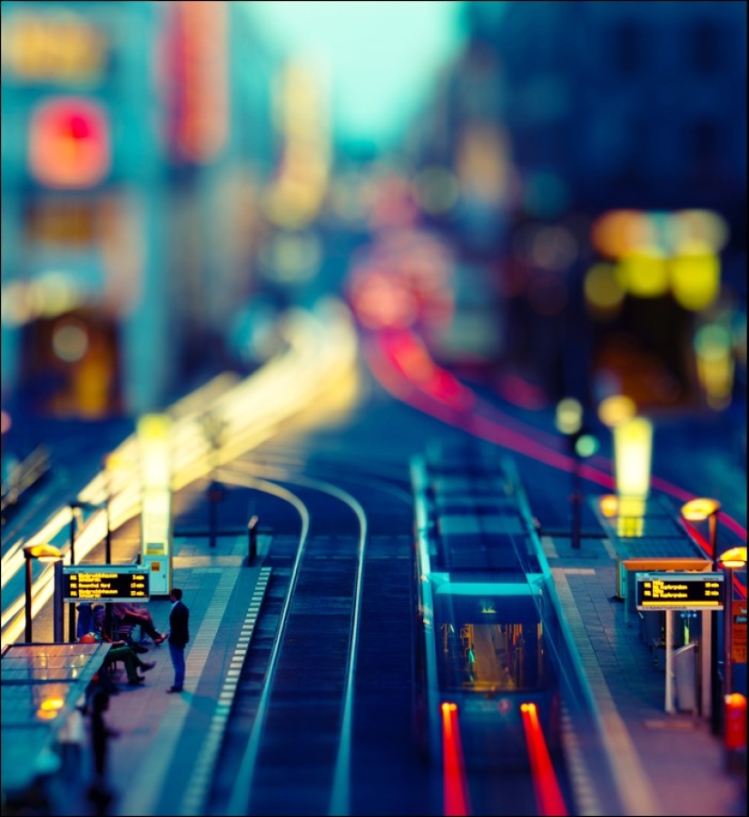 How to look like famous city in tilt-shift photographs