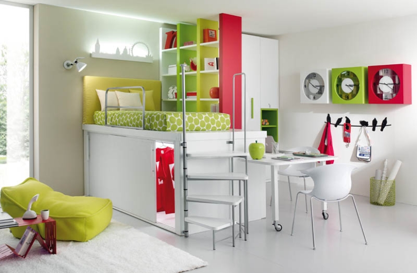 How to save space in a children&#39;s room