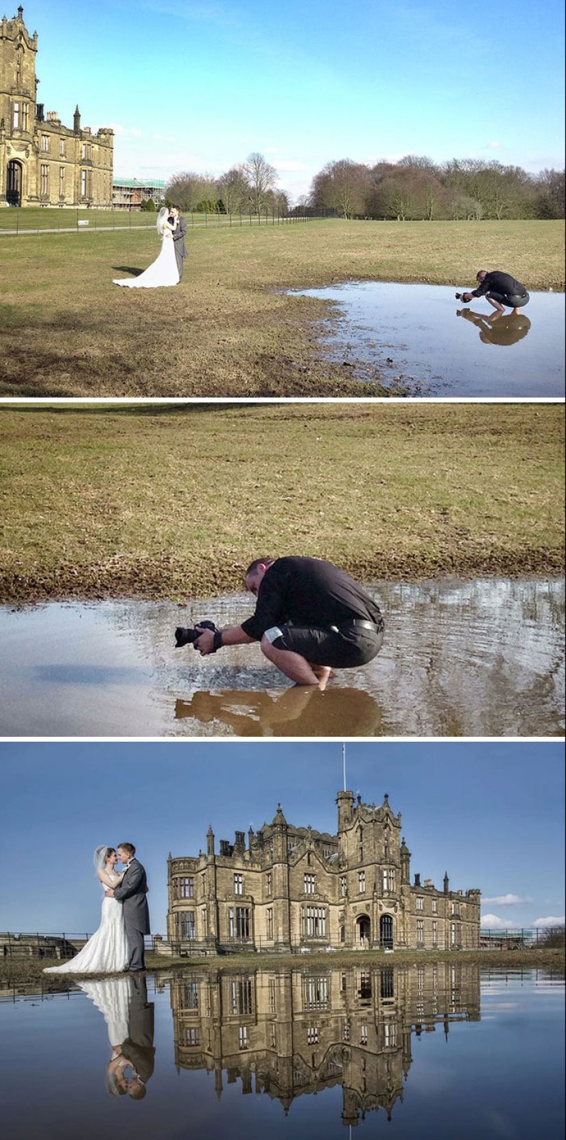 How wedding photos are actually created