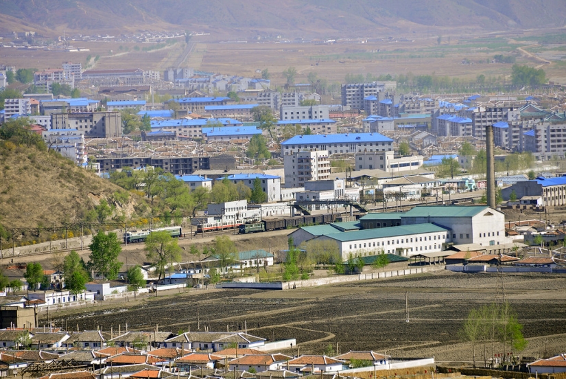 Hweren concentration camp in North Korea