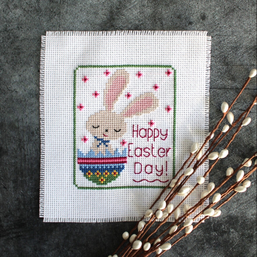 I Create Small And Simple Cross-Stitch Patterns