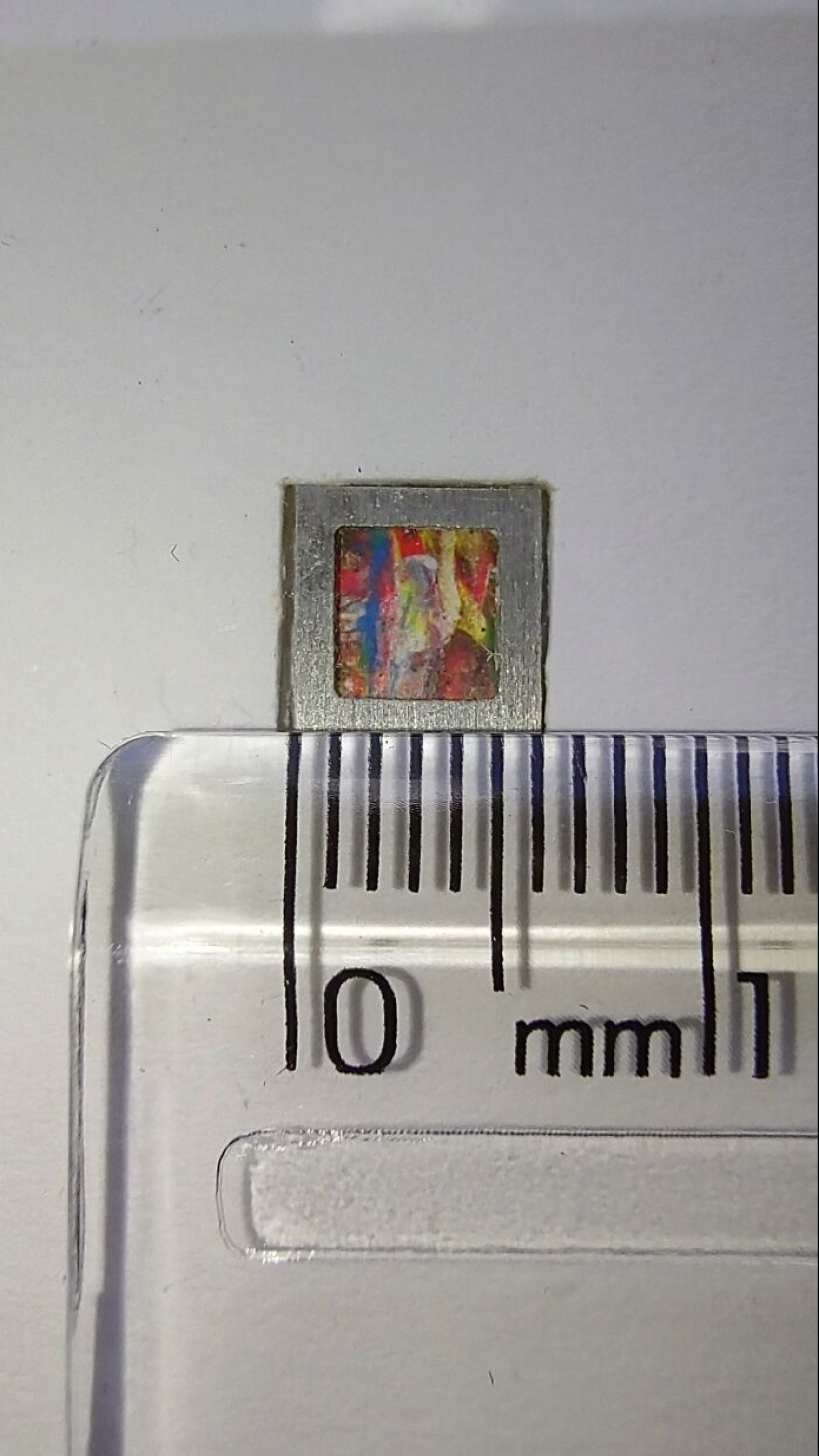 I Create The Smallest Painting In The World