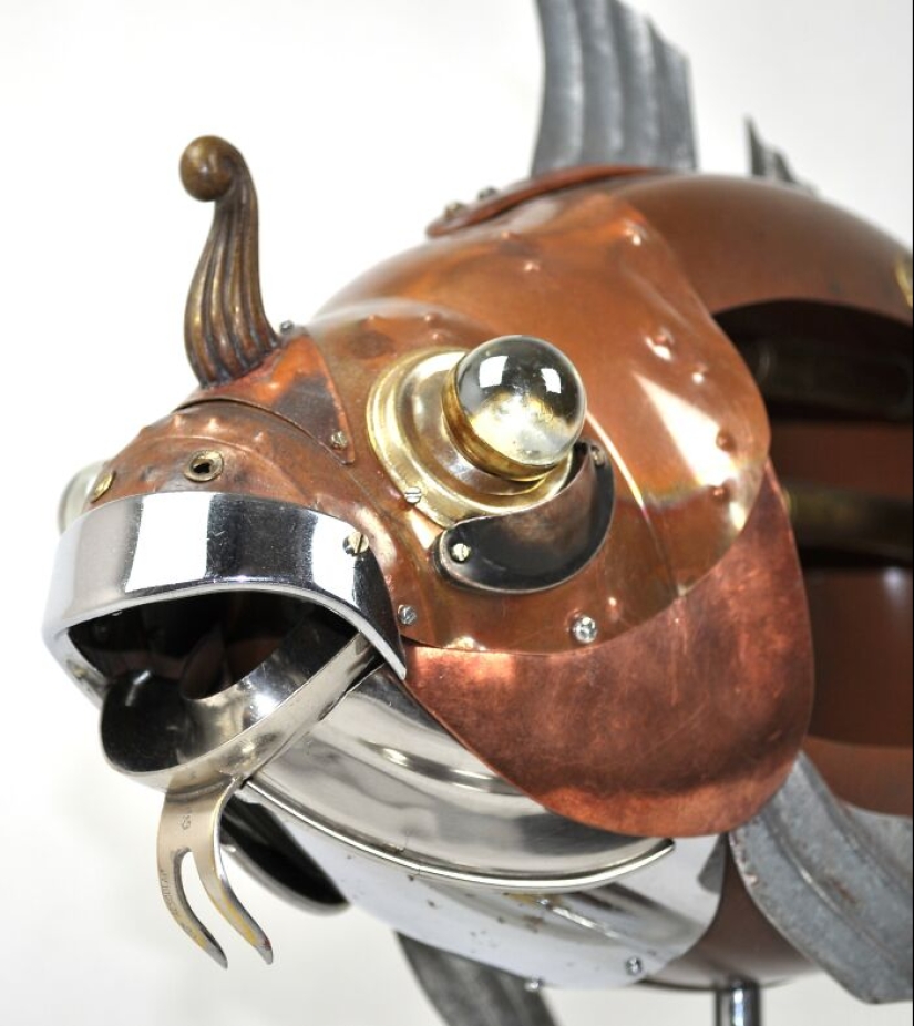 I Created These Unique Sculptures From Scrap Metal And Found Objects