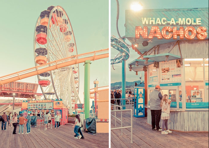 I Took Dreamy Pictures Of Santa Monica Pier In California