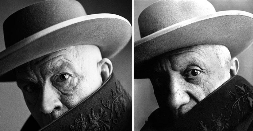 Iconic photos without photoshop performed by John Malkovich