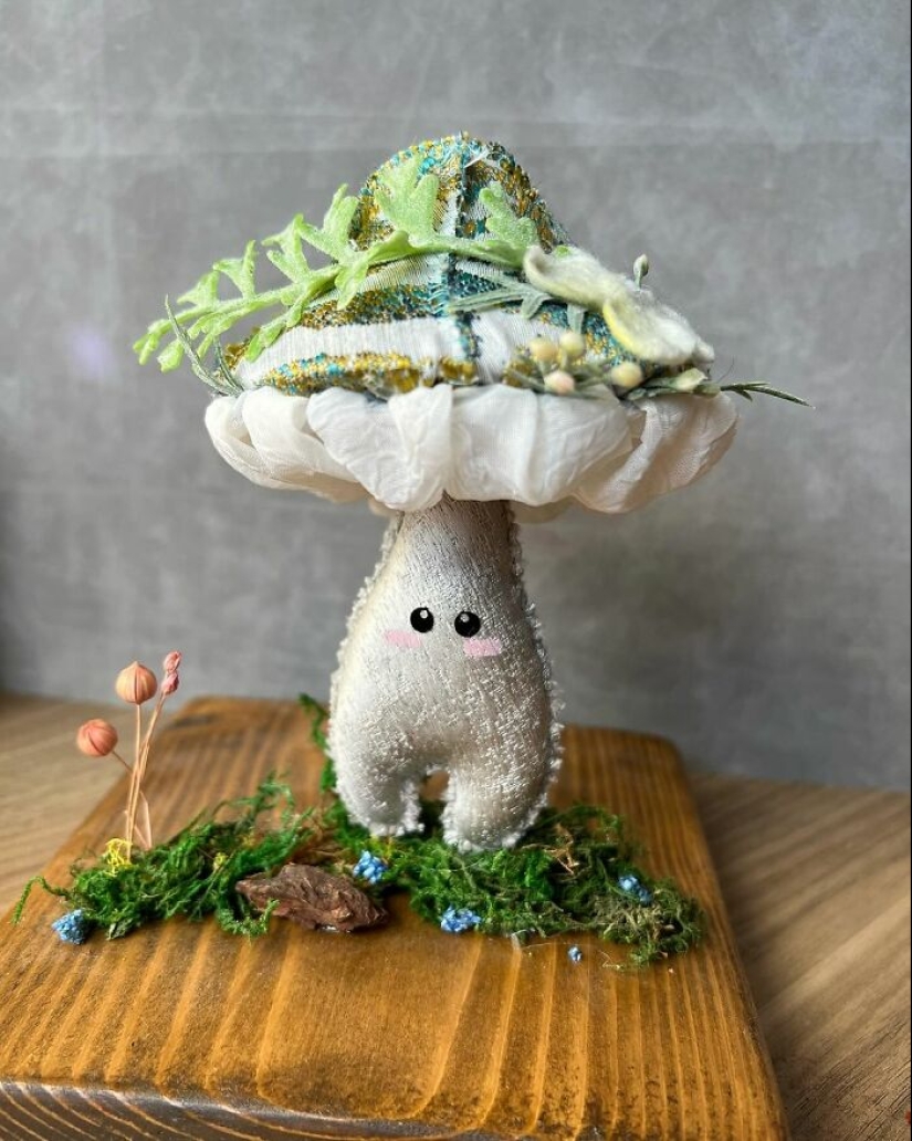 If You Love Cottagecore, You Might Like 10 Cute Mushroom Plushies I Made