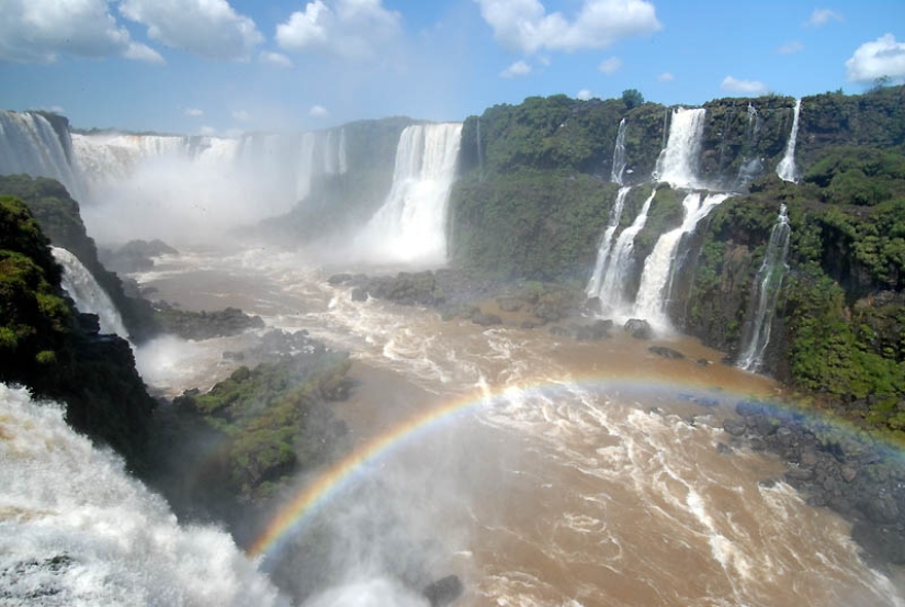 Iguazu Waterfall — big water on the border of two countries