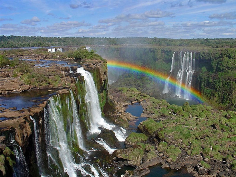 Iguazu Waterfall — big water on the border of two countries