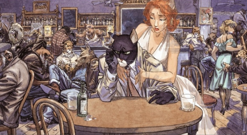 Illustrator Juanjo Guarnido, who managed to turn comics into art