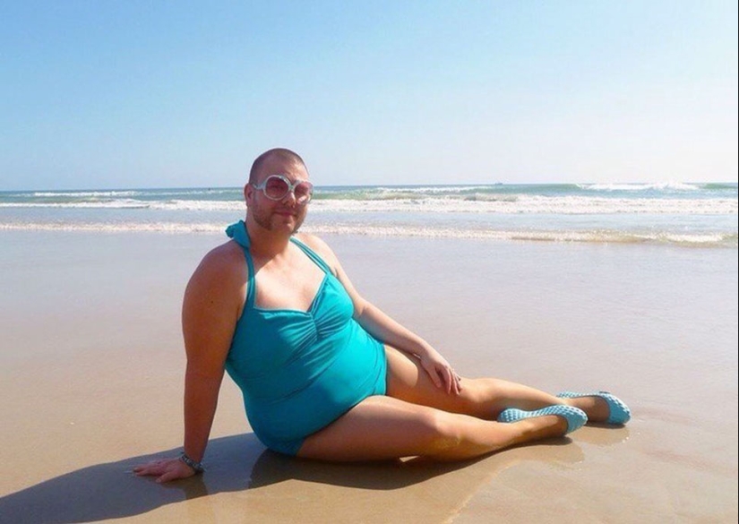 I'm lying on the beach: monstrously beautiful vacationers who can be found on any beach