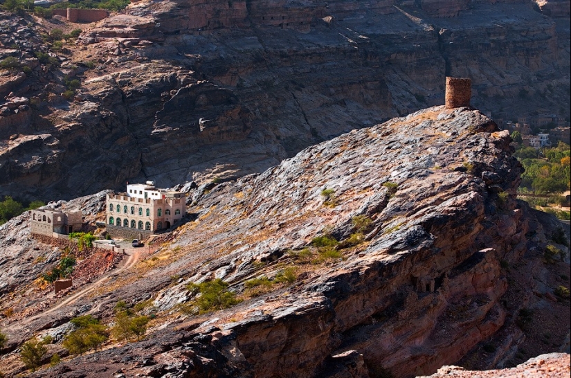 Imam Yahya Palace in Yemen