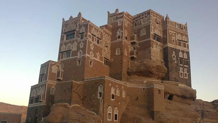 Imam Yahya Palace in Yemen