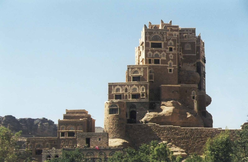 Imam Yahya Palace in Yemen