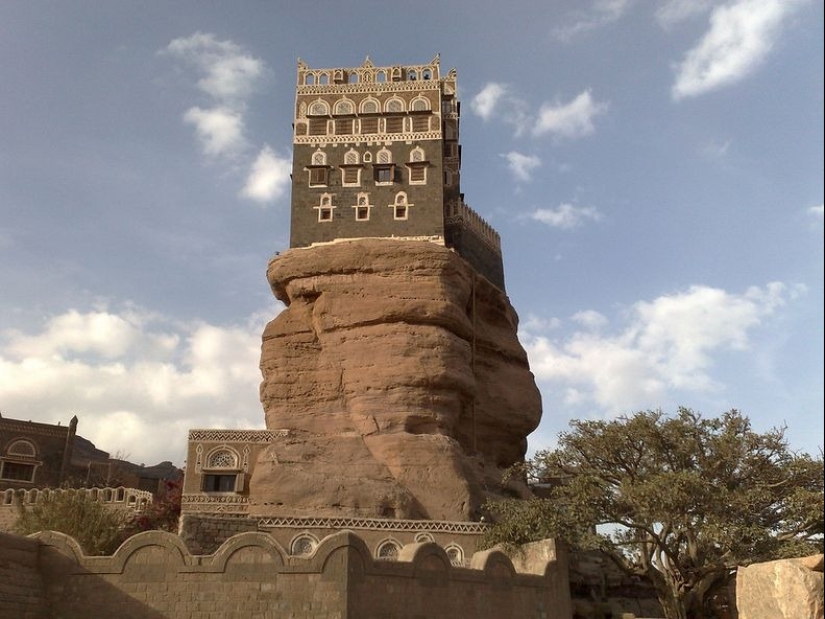 Imam Yahya Palace in Yemen