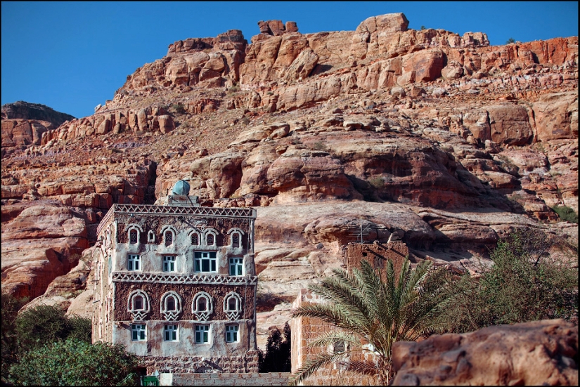 Imam Yahya Palace in Yemen