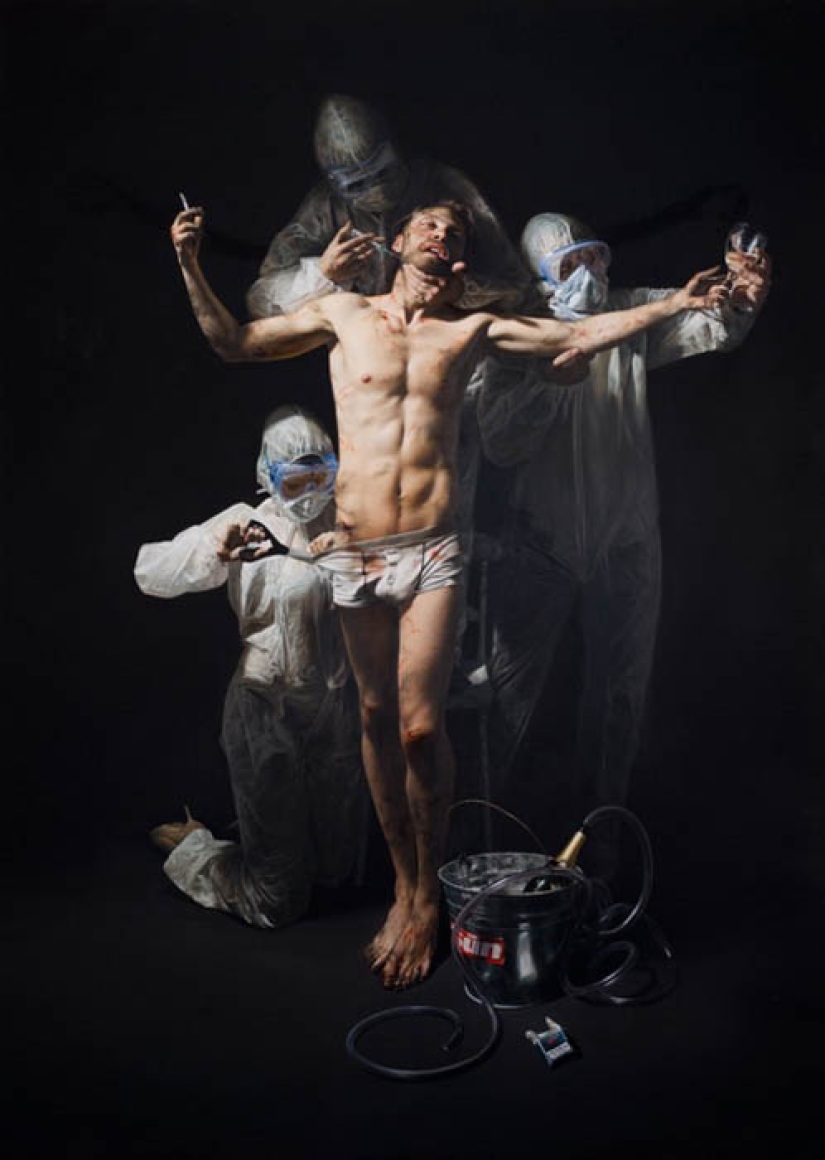 Imágenes de contemporáneos en el duro Renacimiento de Mitch Griffiths