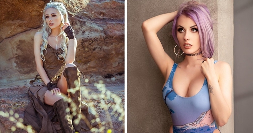 Imágenes suaves de Rolyatistaylor - el modelo de cosplay más modesto