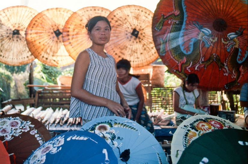 Imágenes vívidas de la vida cotidiana en Tailandia en la década de 1970