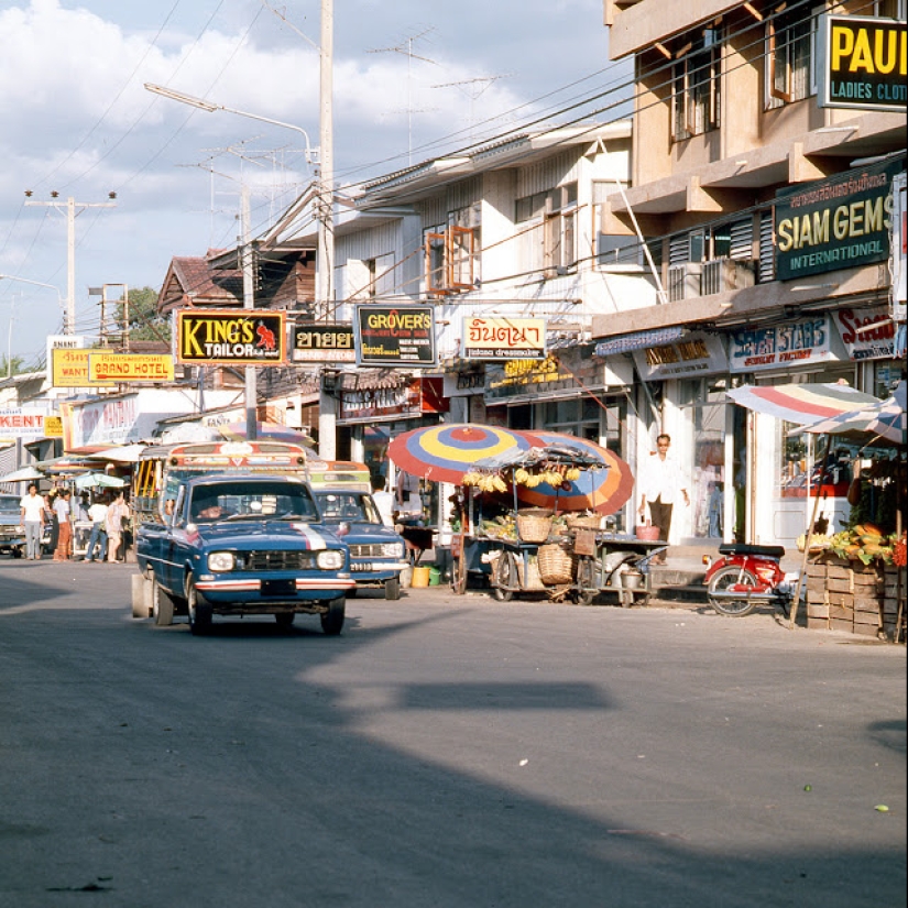 Imágenes vívidas de la vida cotidiana en Tailandia en la década de 1970