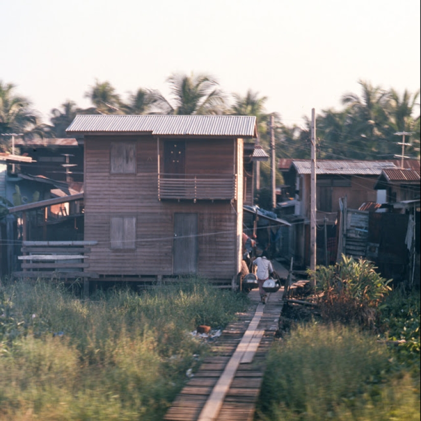 Imágenes vívidas de la vida cotidiana en Tailandia en la década de 1970