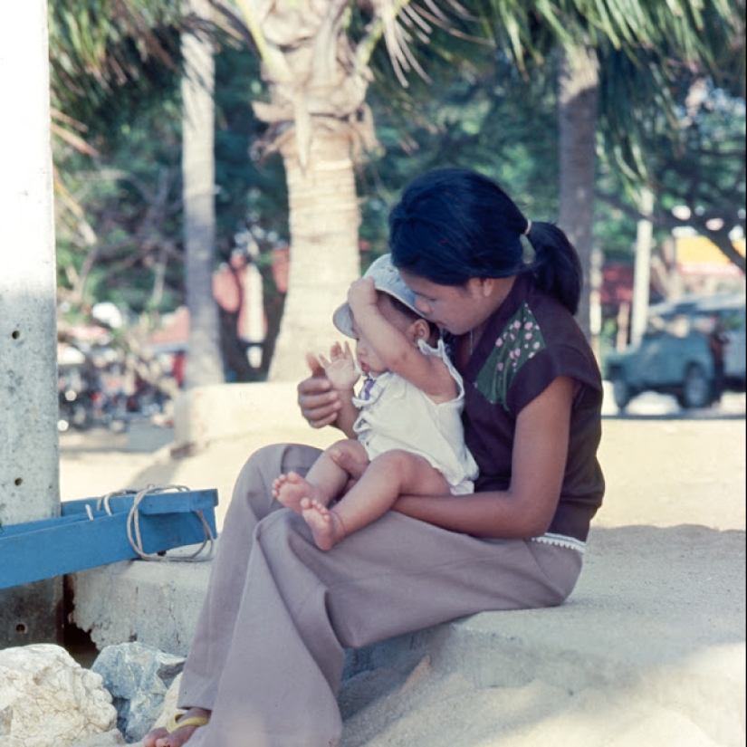 Imágenes vívidas de la vida cotidiana en Tailandia en la década de 1970