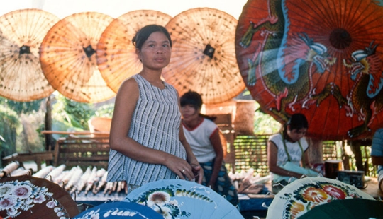 Imágenes vívidas de la vida cotidiana en Tailandia en la década de 1970