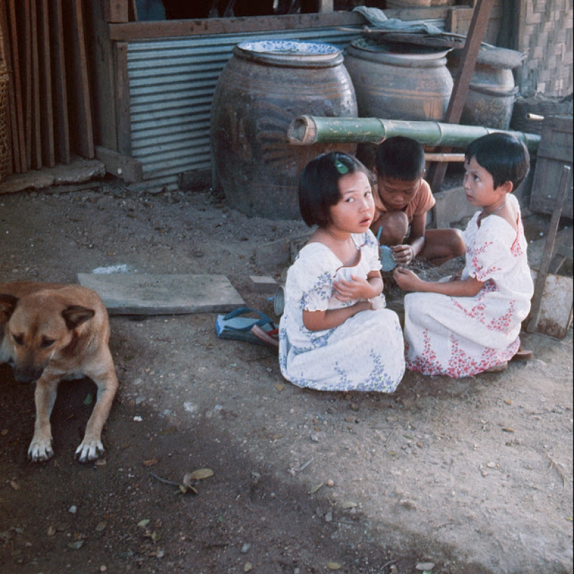 Imágenes vívidas de la vida cotidiana en Tailandia en la década de 1970