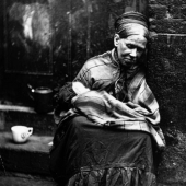 Impenetrable poverty on the streets of London in 1873-1877