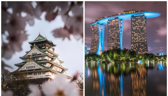 Impresionante la arquitectura de Asia: de la edad media los castillos Japoneses a los rascacielos