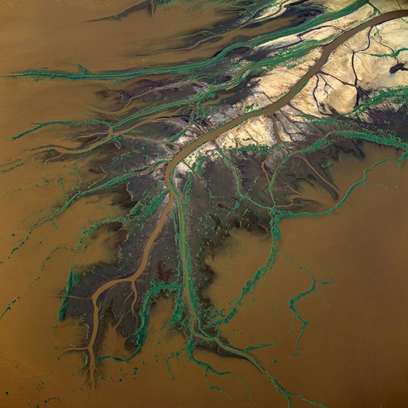Impresionantes fotos de los embalses de la Tierra desde el aire
