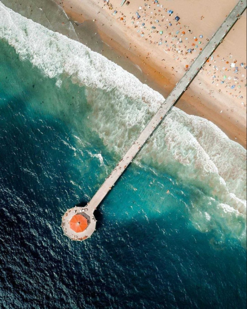 Impresionantes imágenes de California, con la vista de ojo de pájaro desde el fotógrafo Tommy Lundberg