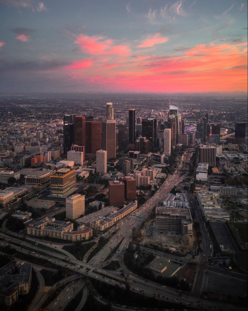 Impresionantes imágenes de California, con la vista de ojo de pájaro desde el fotógrafo Tommy Lundberg