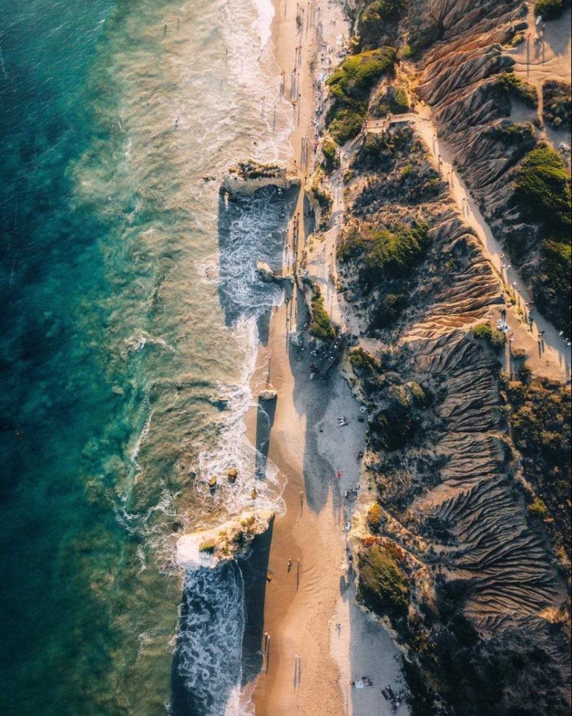 Impresionantes imágenes de California, con la vista de ojo de pájaro desde el fotógrafo Tommy Lundberg