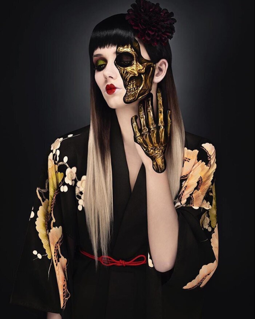 Impressive body art with special effects from Japanese SFX artist Amazing Jiro