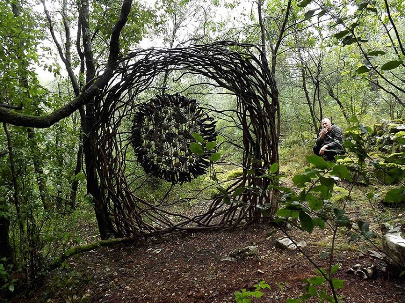 In a year of living in the woods, Spencer Biles turned it into a fairy tale