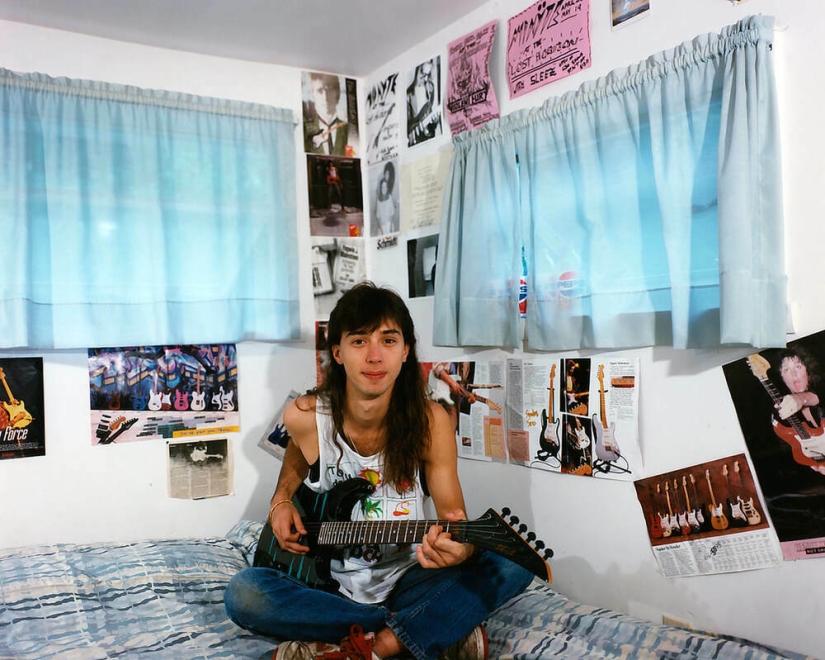 In my bedroom — un proyecto fotográfico sobre las habitaciones de los adolescentes estadounidenses de los años 80 y 90