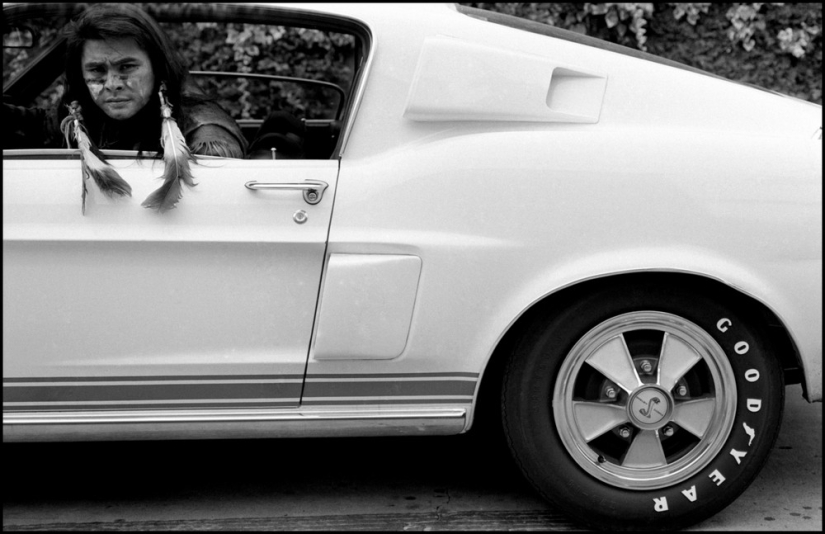 In the frame of the iconic photographer Dennis Stock