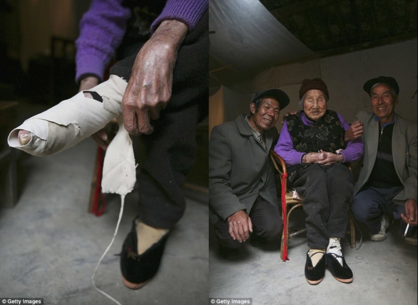 In the village of "Bound Feet" live the last Chinese women suffering from an ancient cruel tradition