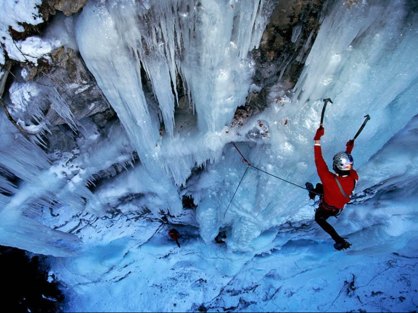 Increíbles cascadas congeladas alrededor del mundo
