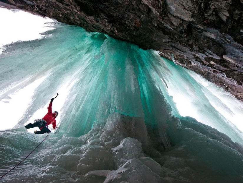 Increíbles cascadas congeladas alrededor del mundo