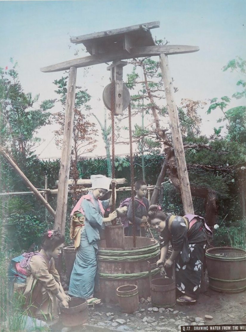 Increíbles fotos en color de Japón del siglo XIX